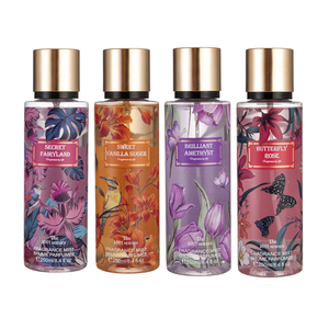 En stock – Brume corporelle florale 250 ml – Parfum pour femme – Accepte votre marque/logo/design - Product Image 1