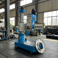 Machine à percer radiale Z3040 avec moteur, structure à double colonne, entraînement semi-hydraulique, diamètre de perçage maximal 40 mm