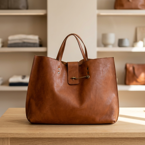Bolsos de Mano de Cuero Genuino para Mujer, Cierre de Cremallera, Impermeables, BS INTERNATIONAL, Correa Cruzada, Capacidad 3L+, OEM ODM - Product Image 6