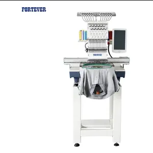 FORTEVER automatic computerized Embroidery machine single1head big/lager working area machine spare part tshirt