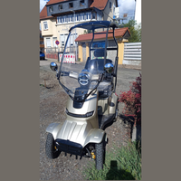 Scooter électrique EEC COC 1000W, mobilité électrique, 60V 20AH, 25KM/H, 4 roues, suspension intégrale, batterie amovible, housse de pluie, pour personnes âgées