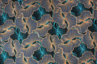 Tissu imprimé pour textile de maison en coton 100% peigné 32s de poids moyen, tissé, à motif craquelé effet cire distinctif, véritable anti-moisissure