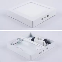 Lampes de panneau sans cadre encastrées en surface mince en aluminium Shingel 6W 12W 18W 24W Panneau de plafond à led
