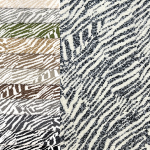 Fabricant expérimenté de tissu de canapé <span class=keywords><strong>motif</strong></span> zèbre tissu de créateur matériel tissu de meubles en chenille - Product Image 4