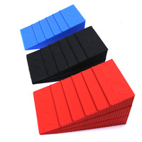 Bloc de cale de Squat en Silicone (paire), extenseur de mollet, planche inclinée, réglable, antidérapant, rampe de Squat, Deadlift