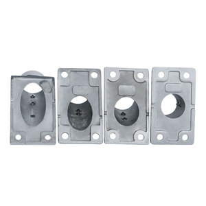 Stainless Steel Pipe Base 90 Degree Square Bottom Mirror Polished Marine <b>Yacht</b> Handrail Hardware Accessory - Product Image 3