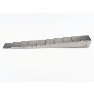 10-stufiger Dickenmessblock in den Größen 2-20 mm aus Stahl 1018, Edelstahl 304, Aluminium, Kupfer, Instrumententeile und Zubehör - Product Image 4