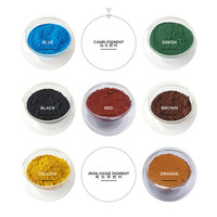 Oxyde de fer brun colorant efficace pour asphalte ciment brique et revêtement de peinture de chaussée sur papier plastique caoutchouc