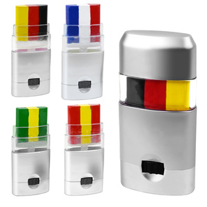 Crayon de peinture corporelle 3 couleurs personnalisé pour maquillage de supporter sportif, drapeau ou fête - Product Image 1