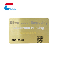 Tarjeta Metálica NFC de Alta Calidad, Mini Etiqueta RFID con Tecnología NTAG213, Resistente al Agua, Personalizable, para Control de Acceso Empresarial