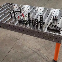 Plate-forme de soudage tridimensionnelle de l'industrie lourde fabriquée en Chine Fixation d'outillage d'établi de soudage