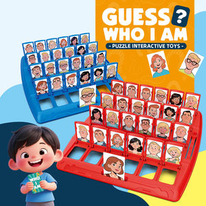 <span class=keywords><strong>Juego</strong></span> <span class=keywords><strong>de</strong></span> <span class=keywords><strong>Mesa</strong></span> Familiar Adivina Quién Soy, Clásico <span class=keywords><strong>Juego</strong></span> <span class=keywords><strong>de</strong></span> Fiesta para Niños y Noche <span class=keywords><strong>de</strong></span> Juegos en Familia, Desafío Interactivo <span class=keywords><strong>de</strong></span> Memoria y Deducción - Product Image 2