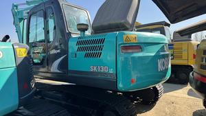 Excavatrices sur chenilles d'occasion Kobelco SK130 d'origine japonaise, 13 tonnes, machine Kobelco SK130, certifiées EPA/CE - Product Image 4