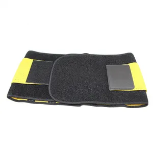 Cinto de emagrecimento neoprene ajustável, aparador de suor para homens