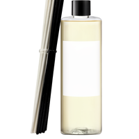 Diffuseur de parfum d'ambiance cylindrique sans alcool de 50 ml avec bâtonnets pour huiles essentielles