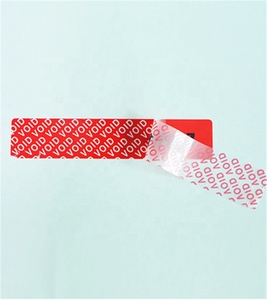 Etiqueta adhesiva de papel VOID con impresión de logotipo de <span class=keywords><strong>color</strong></span> verde de fábrica OEM - Product Image 6