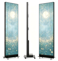 Display LED P1.25 per Interni, Schermo Pubblicitario Digitale, Totem LED Portatile e Mobile per Pubblicità