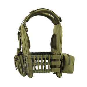 Gilet tactique de combat à dégagement rapide avec poche pour chargeur - Product Image 4