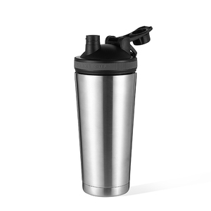 Everich prix de gros Logo personnalisé 24oz bouteille <span class=keywords><strong>shaker</strong></span> de protéines de gymnastique en acier inoxydable avec boule amovible pour une alimentation saine - Product Image 6