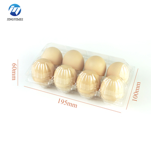 Rõ ràng nhựa khay trứng kích thước trung bình rõ ràng nhựa hộp trứng trứng chủ rỗng rõ ràng khay trứng chủ container cho trang trại - Product Image 3