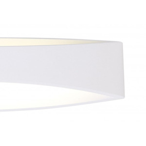 Aplique LED de pared 12W 3000K blanco mate, ideal para iluminación ambiental y decorativa en espacios interiores. - Product Image 2