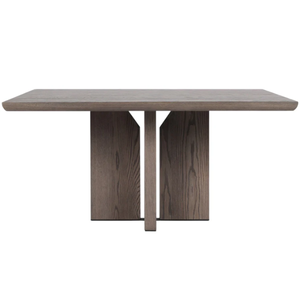 Ernest <b>Dining</b> <b>Table</b> Inspired by minimalist Nordic design, an oak <b>dining</b> <b>table</b> has a base of four plinth legs for a simple - Product Image 5