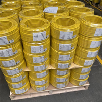 UL pemasok kabel kawat nmb terdaftar, 12/2 12/3 jaket kuning PVC 600V 90C untuk penggunaan dalam ruangan di pasar Amerika