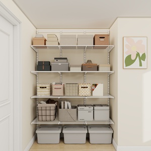 <span class=keywords><strong>Bibliothèque</strong></span> moderne en acier inoxydable avec armoire de rangement et bureau pour le salon et les meubles de maison - Product Image 5