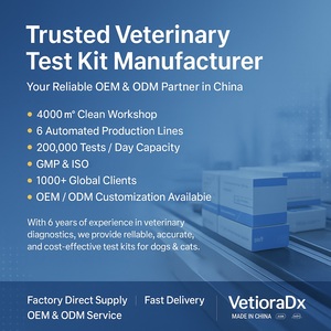 Vetioradx ich kháng thể canine viêm gan truyền nhiễm Kit kiểm tra với CAV AB Plasma mẫu 5-10 phút nhà thú y kiểm tra Strips - Product Image 4