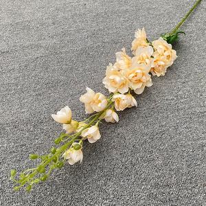 KEWEI 1002 fiore di giacinto artificiale <span class=keywords><strong>viola</strong></span> grande gambo lungo <span class=keywords><strong>fiori</strong></span> Delphinium per la decorazione - Product Image 4