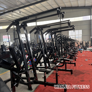Macchina per esercizi di forza con carico a piastre per pressa spalle e schiena, e Lat Pulldown, per palestra, del produttore di attrezzature fitness - Product Image 6