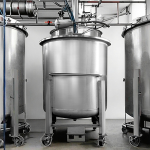 Réservoir mobile de stockage d'acide chimique d'activité chimique très corrosif en acier inoxydable 316L 304 de 500L 800L 1000L - Product Image 3