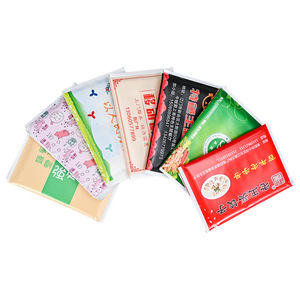 Disposable Paper Napkin Wallets With Printed Logo For Catering Use Customizable Size Virgin Wood <b>Pulp</b> Material - Product Image 1