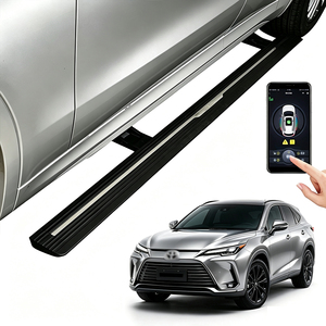 Marchepieds électriques en aluminium Weijia Factory compatibles avec Toyota Harrier 2020+, marchepieds latéraux rétractables automatiques, support OEM ODM - Product Image 2
