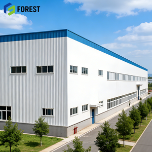 Almacén de Estructura de Acero Aislada de Alta Capacidad de Carga, Centro Logístico Moderno de Estructura de Acero - Product Image 1