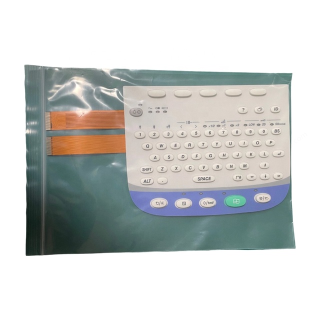 EKG-2350K Machine Keypad Membrane Keyboard New Original Waterproof Reusable High Quality 90 Days Warranty for Replacement