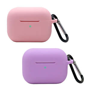 Funda Protectora de Silicona de Alta Calidad para Auriculares Air <span class=keywords><strong>Pro</strong></span> 2, Funda Protectora Suave a Prueba de Golpes para Airpod 4 con Gancho - Product Image 2