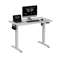 Bureau de travail électrique intelligent à hauteur réglable automatique de conception moderne pour bureau ou chambre à coucher