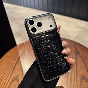 เคสโทรศัพท์ลายหนังจระเข้หลากสีสัน สำหรับ iPhone 16 17 Air 15 14 13 12 11 Pro Max Plus ป้องกันแรงกระแทกอย่างหรูหรา - Product Image 6
