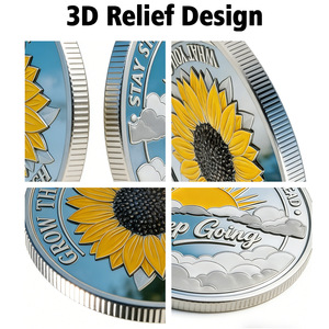 Moneda Conmemorativa de 250 Años de Libertad, Moneda Coleccionable de Aniversario de la Independencia - Product Image 5