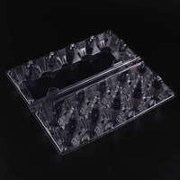 10 cellules Jumbo grands oeufs de caille plateau en plastique Carton conteneurs à bas prix PET