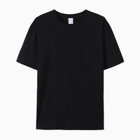 Groothandel Custom Logo Effen T-Shirt 100% Katoen Unisex Oversized T-Shirt Kind Man Vrouw T-shirt