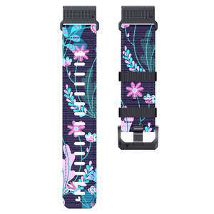 Bracelet de montre en nylon tissé à ajustement rapide personnalisé, bracelet de sport respirant pour Garmin Fenix 8 Tactix Instinct - Product Image 5