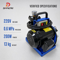 Unit Filter Oli Mini PFE-6 Mesin Pemurni Oli Bekas Portabel Genggam 0.6 MPa Baru