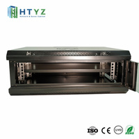 530*400mm 4U 19 ''Standard-Mini-Server-Rack-Gehäuse Kalt gewalztes SPCC-Wand netzwerks chrank für CCTV-DVR-NVR-Rechen zentrum