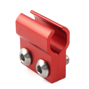 ออฟโรด CR80R/85R/<span class=keywords><strong>125R</strong></span>/250R/500R รถจักรยานยนต์ CNC อลูมิเนียมอัลลอยด์ ตัวยึดสายเบรกหน้า สีอะโนไดซ์ชุบโครเมียม - Product Image 6