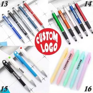 Bolígrafo Metálico Duradero Recargable para Publicidad en Hoteles y Negocios, Bolígrafo con Logotipo Personalizado Impreso, Bolígrafo Iluminado - Product Image 5