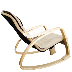 Fauteuil <span class=keywords><strong>à</strong></span> <span class=keywords><strong>bascule</strong></span> de massage en bois pour extérieur, avec chauffage de <span class=keywords><strong>siège</strong></span> <span class=keywords><strong>à</strong></span> 3 niveaux, pétrissage complet du corps, du cou et du dos, pour la relaxation <span class=keywords><strong>à</strong></span> domicile - Product Image 5