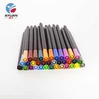Stylo marqueurs d'art à pointe en fibre de style moderne super fin à la mode micro aiguille pointe fineliner