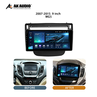 2007-2015 MG5 9 inci Bingkai Tunggal DVD Mobil Harness Sistem Navigasi Radio Audio Android ABS